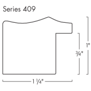 Small Undulating Surface - Charcoal and Silver with Grey outer side