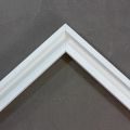 1 " White Stepped Frame