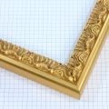 1-1/4 " Ornate Bright Gold Frame
