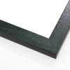 1-1/4 " dark green molding